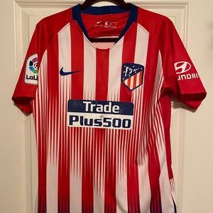 Two Soccer Jerseys (Messi) (Griezmann) Authentic
